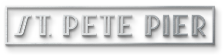 The St. Pete Pier logo