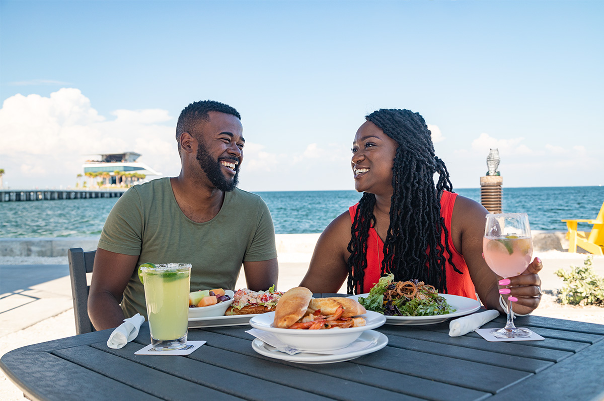 Enjoy a date with the love of your life at the St. Pete Pier