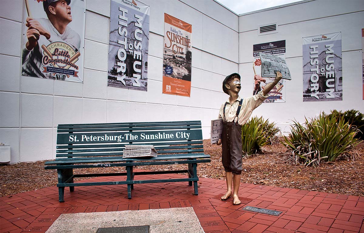 Babe Ruth, St. Pete Museum of History Centennial of Baseball