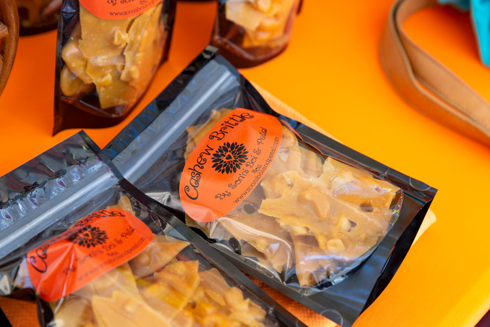bag of cashew brittle