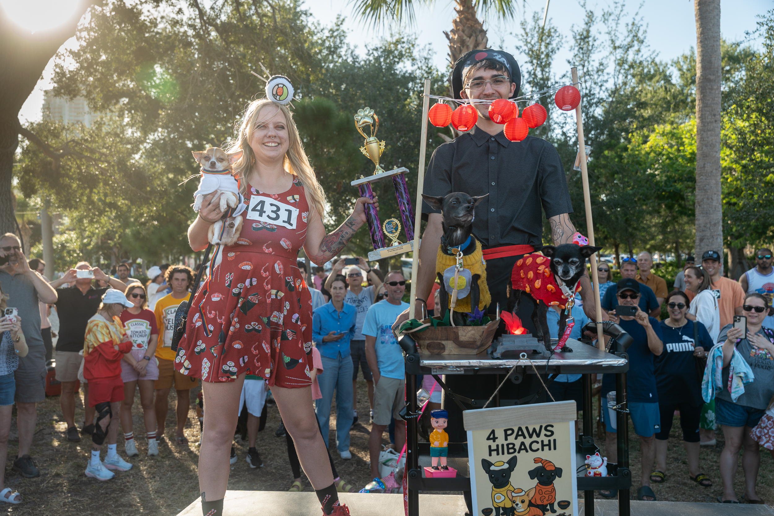 St Pete Pier Costumed Dog Parade